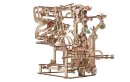 Ugears Modellbausatz aus Holz Murmel-Kettenbahn