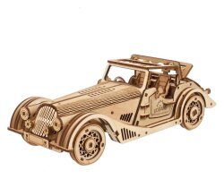 Ugears Modellbausatz aus Holz Sportwagen Flinke Maus