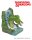 D&D Buchstütze Grüner Drache 18 cm
