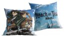 Attack on Titan Dekokissen Blau 40x40 cm