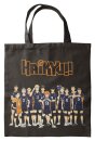 Tragetasche Haikyu Schwarz 40 x 35 cm