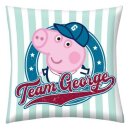 Peppa Dekokissen Team George 40 x 40 cm