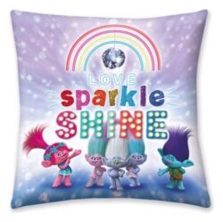 Trolls Dekokissen Sparkle 40x40 cm