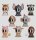 Tiny Shiny Hineys Minifiguren S1 7 cm Blind Box Display (6)