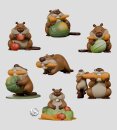 MisBEAVhaving Minifiguren S1 5 cm Blind Box Display (6)