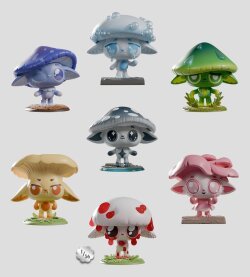 Capkins Minifiguren S2 7 cm Blind Box Display (6)