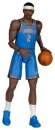 NBA SportsPicks Actionfigur Shai Gilgeous-Alexander (Oklahoma City Thunder) 16 cm