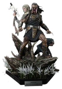 Predator Real Elite Masterline Statue 1/3 Badlands Dek & Thia Deluxe Version 87 cm