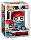 Funko Legacy POP! Icons Vinyl Figur Bike Rider Skully 9 cm