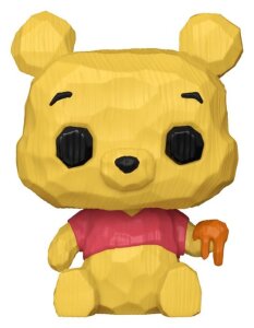 Winnie the Pooh POP! Animation Vinyl Figur Pooh (Whittled) 9 cm