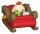 Hello Kitty Bitty POP! Rides Vinyl Figur Holiday- Sleigh with CMRL 2 cm