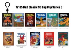 Dungeons & Dragons Classic 3D PVC-Taschenanhänger Serie 3 Blind Bag Display (24)