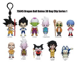 Dragon Ball Daima 3D PVC-Taschenanhänger Serie 1 Blind Bag Display (24)