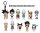 Dragon Ball Daima 3D PVC-Taschenanhänger Serie 1 Blind Bag Display (24)
