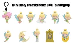 Tinkerbell 3D PVC-Taschenanhänger Serie 81 Blind Bag Display (24)