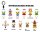 DuckTales 3D PVC-Taschenanhänger Serie 1 Blind Bag Display (24)