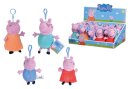 Peppa Pig Plüsch Schlüsselanhänger Display...