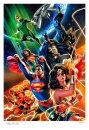 DC Comics Kunstdruck Justice League Unlimited 46 x 61 cm...