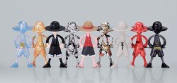 One Piece Luffys Archive of Adventure Minifigur Blind Box Sortiment (10)