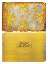 World of Warcraft Replik Metal Map of Azeroth Limited Edition 12 x 18 cm