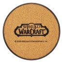 World of Warcraft Untersetzer 4er-Pack bedrucktes Metall