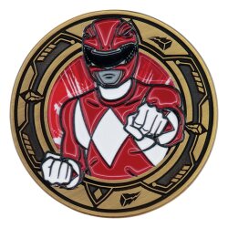 Power Rangers Sammelmünze Red Ranger Limited Edition