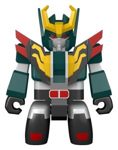 The Brave Fighter of Legend Da-Garn Brickroid Actionfigur Seven Changer 5 cm