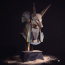 Stargate Desktop Replica Helm-Replik Jackal Guard Helmet...