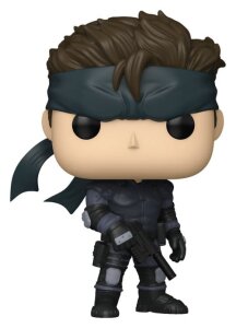 Metal Gear Solid POP! Games Vinyl Figur Solid Snake 9 cm