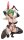 Shinovi Master Senran Kagura New Link PVC Figur 1/4 Hikage: Bunny Ver. 30 cm