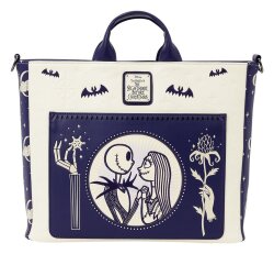 The Nightmare Before Christmas by Loungefly Rucksack und Tragetasche Jack Skellington & Sally Night Sky