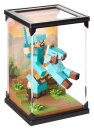 Minecraft Figur Diorama Diamond Armor Steve und Pferd 18 cm