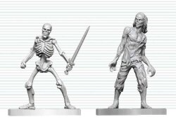 Dungeons & Dragons Nolzurs Marvelous Miniatures Miniatur unbemalt Zombie & Skeleton 14 cm