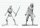 Dungeons & Dragons Nolzurs Marvelous Miniatures Miniatur unbemalt Zombie & Skeleton 14 cm