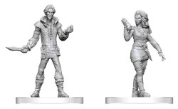 Pathfinder Battles Deep Cuts Miniatur unbemalt Thief & Pickpocket 14 cm