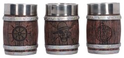 One Piece Schnapsgläser-Set Barrel 8 cm