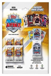 UEFA Club Competition Match Attax 2026/27 Sammelkarten Mega Multipack
