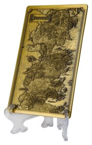 Game of Thrones Barren Karte von Westeros