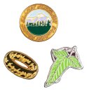 Herr der Ringe Trilogie Pin-Set A Ringbearers Journey