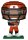 NFL POP! Vinyl Figur : Bengals- JaMarr Chase (clear visor) 9 cm