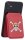 One Piece Kartenhalter Luffy Jolly Roger (Red) 10 cm