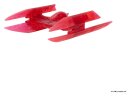 Star Wars Mittelgroßes Fahrzeug & Figuren Set Hyänen-Bomber (Rotes Hologramm) & Kampfdroide (Chase)