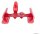Star Wars Mittelgroßes Fahrzeug & Figuren Set Hyänen-Bomber (Rotes Hologramm) & Kampfdroide (Chase)