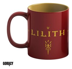 Diablo IV Tasse mit Thermoeffekt Liliths Blood