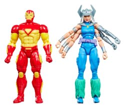 Marvel Games Marvel Legends Actionfiguren 2er-Pack Iron Man & Marvels Spiral 15 cm