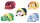 Sgt. Frog Shokugan Box Minifiguren 4 cm Mocchiri Kororin meets Keroro Blind Box Display (12)