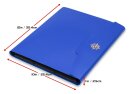 Enhance Binder 9 Pocket Kartenbinder Blau 30 x 25 x 3 cm