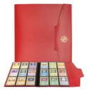 Enhance Binder 9 Pocket Kartenbinder Rot 30 x 25 x 3 cm