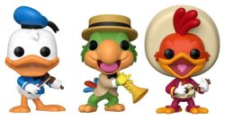 Disney POP! Vinyl Figuren 3er-Pack The Three Caballeros 9 cm