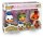 Disney POP! Vinyl Figuren 3er-Pack The Three Caballeros 9 cm